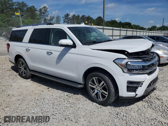 2023 Ford Expedition Max Limited with VIN 1FMJK1K87PEA40415, listed as a Copart auction lot 53718755 with 60,840 mi miles and Clean Title. Bid and sale history available at DreamBid. Image 4.