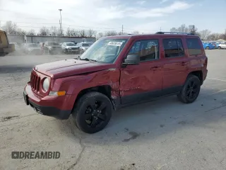 2012 Jeep Patriot Latitude with VIN 1C4NJRFB5CD696416, listed as a Copart auction lot 49628515 with 142,790 mi miles and Salvage Title. Bid and sale history available at carsss.com. Image 1.