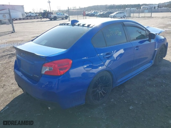 2016 Subaru WRX Premium with VIN JF1VA1E69G9827321, listed as a IAAI auction lot 41495496 with 164,371 mi miles. Bid and sale history available at carsss.com. Image 4.