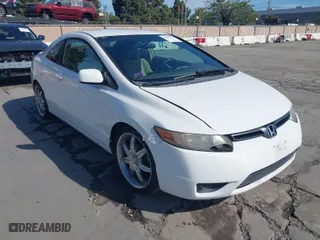 2007 Honda Civic Cpe LX with VIN 2HGFG12627H576368, listed as a IAAI auction lot 42015130 with 202,342 mi miles. Bid and sale history available at carsss.com. Image 6.