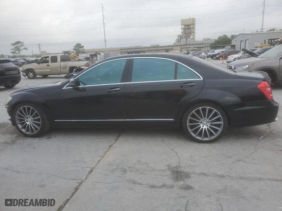 2010 Mercedes-Benz S-Class S 550 with VIN WDDNG7BB1AA350585, listed as a Copart auction lot 51339485 with 151,635 mi miles and Salvage Title. Bid and sale history available at carsss.com. Image 2.