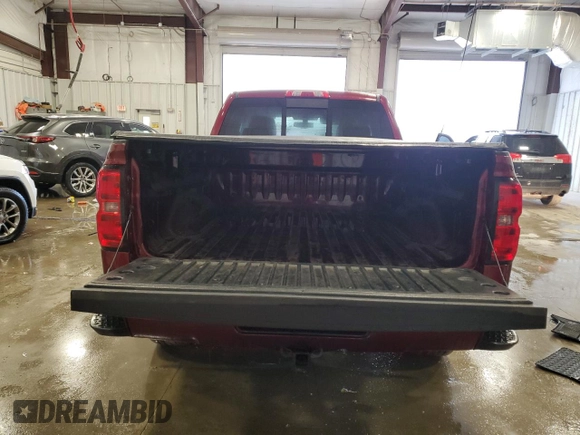 2017 Chevrolet Silverado 1500 LT with VIN 1GCVKREC4HZ132564, listed as a Copart auction lot 47121065 with 0 mi miles and Non Repairable. Bid and sale history available at carsss.com. Image 6.
