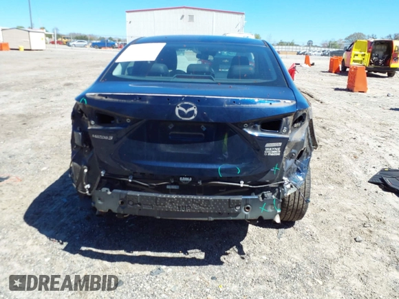2018 Mazda 3 Touring with VIN 3MZBN1V36JM256934, listed as a IAAI auction lot 41828741 with 58,849 mi miles. Bid and sale history available at carsss.com. Image 6.