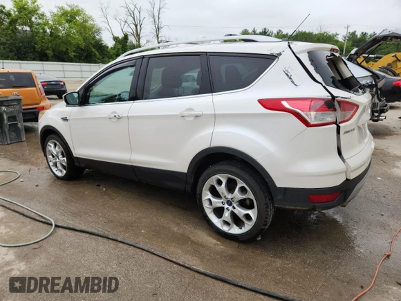 2013 Ford Escape Titanium with VIN 1FMCU0J98DUD76289, listed as a Copart auction lot 62125675 with 155,823 mi miles and Non repairable. Bid and sale history available at DreamBid. Image 2.