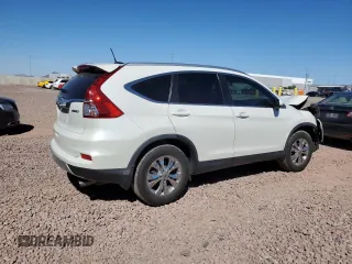2015 Honda CR-V EX-L with VIN 5J6RM4H72FL051375, listed as a Copart auction lot 50265015 with 104,791 mi miles and Salvage Title. Bid and sale history available at DreamBid. Image 3.
