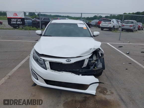 2014 Kia Optima LX with VIN KNAGM4A7XE5481131, listed as a IAAI auction lot 42494495 with 97,223 mi miles and . Bid and sale history available at DreamBid. Image 13.