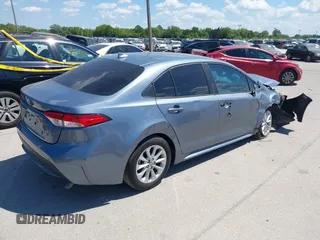 2022 Toyota Corolla LE with VIN 5YFVPMAE2NP369801, listed as a IAAI auction lot 41902625 with 24,182 mi miles and . Bid and sale history available at DreamBid. Image 4.