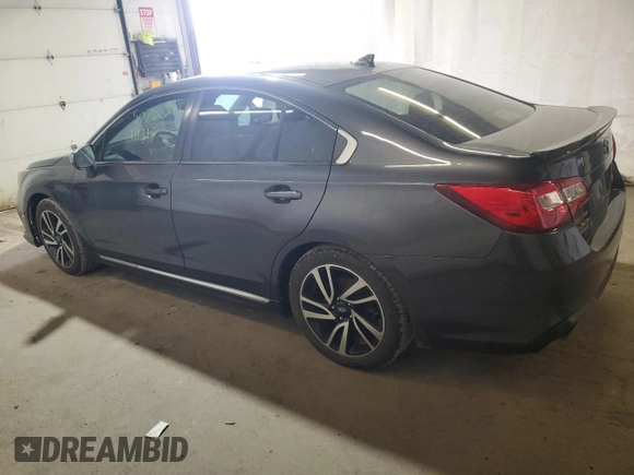 2019 Subaru Legacy Sport with VIN 4S3BNAR62K3032523, listed as a Copart auction lot 50788265 with 111,317 mi miles and Salvage Title. Bid and sale history available at carsss.com. Image 2.