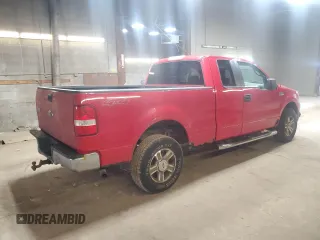 2008 Ford F-150 XLT with VIN 1FTPX14558FB32878, listed as a Copart auction lot 52386485 with 54,125 mi miles and Clean Title. Bid and sale history available at carsss.com. Image 3.