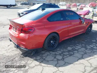 2015 BMW M4 with VIN WBS3R9C54FK329689, listed as a IAAI auction lot 41776061 with Not Provided miles. Bid and sale history available at carsss.com. Image 4.