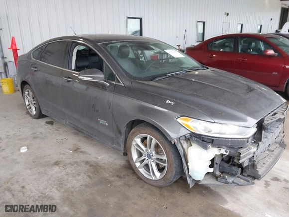 2016 Ford Fusion Energi Titanium with VIN 3FA6P0SU9GR103245, listed as a IAAI auction lot 41888435 with 123,975 mi miles. Bid and sale history available at carsss.com. Image 1.