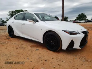 2023 Lexus IS 350 F Sport z VIN JTHGZ1E23P5031565, wystawiony jako Copart lot #56926885 z przebiegiem 1049 mil mil oraz Szkody całkowita. Historia ofert i sprzedaży dostępna na DreamBid. Obrazek 4.
