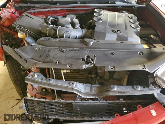 2022 Toyota 4Runner SR5 with VIN JTEMU5JR4N6019845, listed as a Copart auction lot 44859945 with 43,311 mi miles and Salvage title. Bid and sale history available at DreamBid. Image 12.