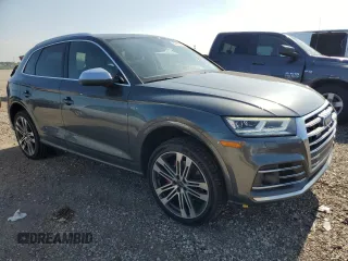 2018 Audi SQ5 Prestige with VIN WA1C4AFY8J2119726, listed as a Copart auction lot 48949415 with 87,373 mi miles and Salvage Title. Bid and sale history available at DreamBid. Image 4.