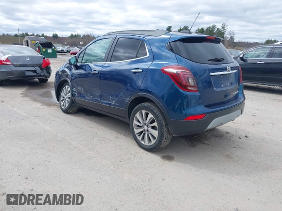 2019 Buick Encore Preferred with VIN KL4CJESB9KB900175, listed as a IAAI auction lot 41981528 with 52,902 mi miles. Bid and sale history available at carsss.com. Image 3.