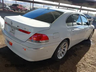 2003 BMW 7 Series 745Li with VIN WBAGN63403DR11506, listed as a IAAI auction lot 41350546 with 193,766 mi miles and . Bid and sale history available at DreamBid. Image 4.