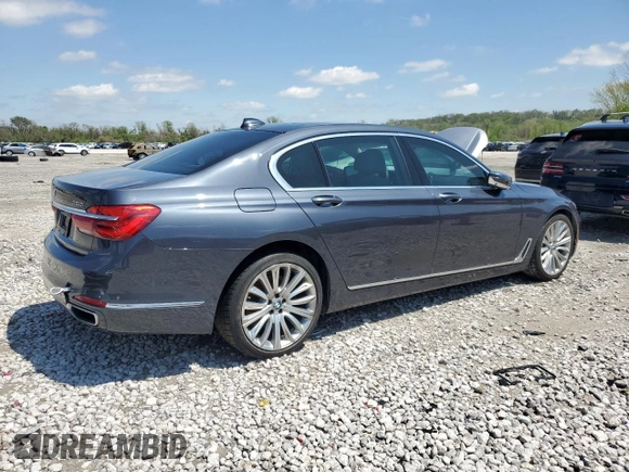 2016 BMW 7 Series 750i xDrive z VIN WBA7F2C54GG416163, wystawiony jako Copart lot #53981095 z przebiegiem 91 822 mil mil oraz Szkoda całkowita • Salvage title. Historia ofert i sprzedaży dostępna na DreamBid. Obrazek 3.