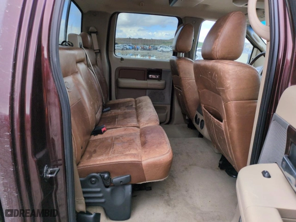 2008 Ford F-150 XLT with VIN 1FTPW14V28KB71888, listed as a Copart auction lot 51551115 with 181,482 mi miles and Clean Title. Bid and sale history available at carsss.com. Image 10.