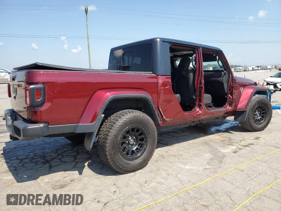 2021 Jeep Gladiator 80th Anniversary z VIN 1C6HJTAG5ML598725, wystawiony jako Copart lot #61992795 z przebiegiem 54 174 mil mil oraz Szkoda całkowita • Salvage title. Historia ofert i sprzedaży dostępna na DreamBid. Obrazek 3.