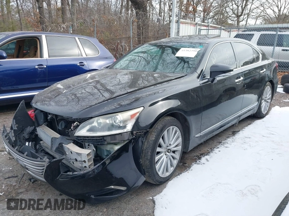 2013 Lexus LS 460 z VIN JTHCL5EF9D5017482, wystawiony jako IAAI lot #41382390 z przebiegiem 219 902 mil mil oraz . Historia ofert i sprzedaży dostępna na DreamBid. Obrazek 2.