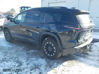 2024 Chevrolet Traverse AWD Z71 with VIN 1GNEVJKS0RJ155142, listed as a IAAI auction lot 41346737 with 15,669 mi miles. Bid and sale history available at carsss.com. Image 3.