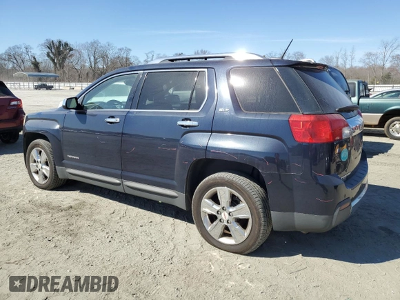 2015 GMC Terrain SLT with VIN 2GKALTEK7F6180010, listed as a Copart auction lot 46505215 with 160,767 mi miles and Salvage title. Bid and sale history available at DreamBid. Image 2.