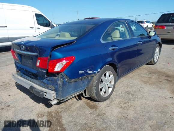 2008 Lexus ES 330 with VIN JTHBJ46G082240844, listed as a IAAI auction lot 41947310 with 191,092 mi miles and . Bid and sale history available at carsss.com. Image 4.