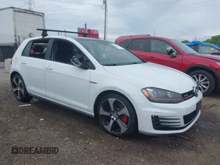2015 Volkswagen GTI S z VIN 3VW4T7AU6FM016676, wystawiony jako IAAI lot #42342174 z przebiegiem 129 638 mil mil oraz . Historia ofert i sprzedaży dostępna na DreamBid. Obrazek 1.