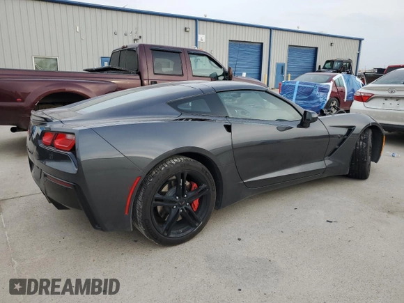 2017 Chevrolet Corvette 1LT with VIN 1G1YB2D75H5113479, listed as a Copart auction lot 47667185 with 31,151 mi miles and Salvage Title. Bid and sale history available at carsss.com. Image 3.