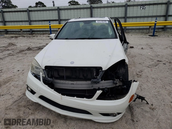 2010 Mercedes-Benz C-Class C 300 Sport with VIN WDDGF5EB7AR114407, listed as a Copart auction lot 42518235 with 143,392 mi miles and Salvage Title. Bid and sale history available at carsss.com. Image 5.