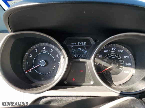 2014 Hyundai Elantra Limited with VIN 5NPDH4AE0EH487044, listed as a Copart auction lot 41521755 with 141,421 mi miles and Salvage Title. Bid and sale history available at carsss.com. Image 9.