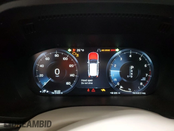 2018 Volvo XC60 Inscription with VIN YV4A22RL0J1025920, listed as a Copart auction lot 41973305 with 90,163 mi miles and Salvage Title. Bid and sale history available at DreamBid. Image 9.
