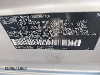 2007 Toyota RAV4 Limited with VIN JTMBD31V575101170, listed as a IAAI auction lot 42031400 with 180,415 mi miles. Bid and sale history available at carsss.com. Image 9.