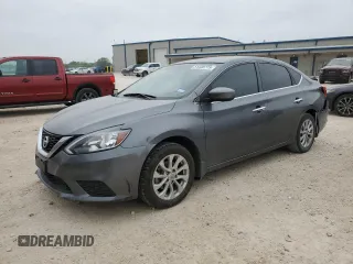 2019 Nissan Sentra SV with VIN 3N1AB7AP7KL605290, listed as a Copart auction lot 51438775 with 108,937 mi miles and Salvage Title. Bid and sale history available at DreamBid. Image 1.