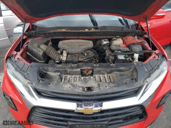 2019 Chevrolet Blazer with VIN 3GNKBHRS8KS704360, listed as a Copart auction lot 80065944 with 120,850 mi miles and Salvage Title. Bid and sale history available at carsss.com. Image 12.