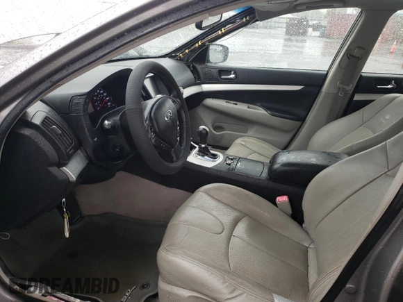 2009 Infiniti G37 x with VIN JNKCV61F39M365250, listed as a Copart auction lot 55577385 with 105,494 mi miles and Clean Title. Bid and sale history available at DreamBid. Image 7.