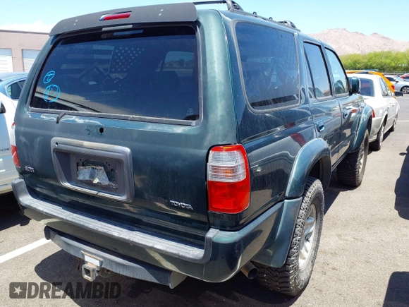 2000 Toyota 4Runner SR5 z VIN JT3GN86R0Y0167558, wystawiony jako IAAI lot #42361644 z przebiegiem 302 702 mil mil oraz . Historia ofert i sprzedaży dostępna na DreamBid. Obrazek 4.
