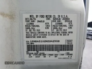1991 Ford Aerostar with VIN 1FMDA31X2MZB42908, listed as a Copart auction lot 49345595 with 82,282 mi miles and Clean Title. Bid and sale history available at carsss.com. Image 13.