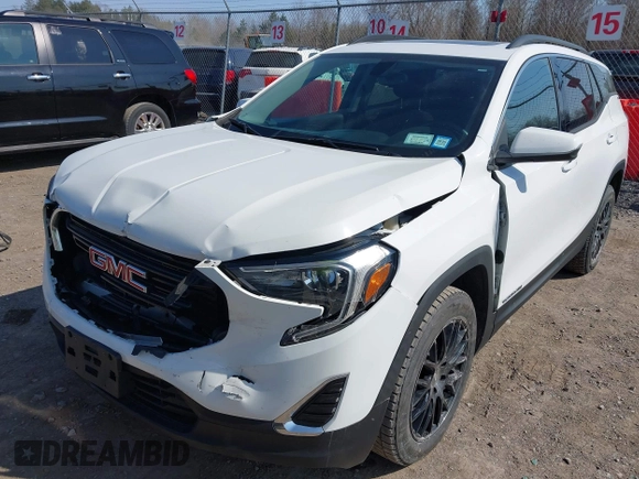 2018 GMC Terrain SLE z VIN 3GKALTEV7JL157776, wystawiony jako IAAI lot #42102081 z przebiegiem 162 712 mil mil oraz . Historia ofert i sprzedaży dostępna na DreamBid. Obrazek 6.