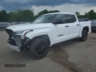 2022 Toyota Tundra SR5 with VIN 5TFLA5DB0NX041505, listed as a Copart auction lot 62826275 with 6,864 mi miles and Salvage title. Bid and sale history available at DreamBid. Image 1.