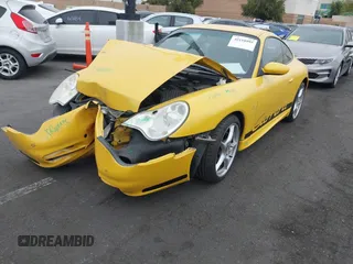2003 Porsche 911 Carrera with VIN WP0AA29943S623144, listed as a IAAI auction lot 42110995 with 59,427 mi miles. Bid and sale history available at carsss.com. Image 2.