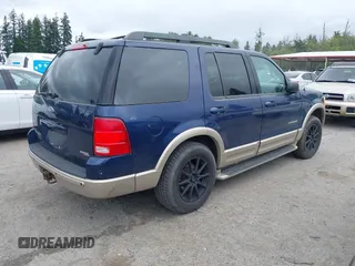 2005 Ford Explorer Eddie Bauer with VIN 1FMDU74K65UB36705, listed as a IAAI auction lot 42704357 with 207,245 mi miles and . Bid and sale history available at DreamBid. Image 4.
