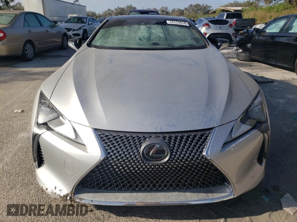 2021 Lexus LC 500h with VIN JTHAP5AY1MA103976, listed as a Copart auction lot 74174914 with Not provided miles and Non repairable. Bid and sale history available at DreamBid. Image 5.