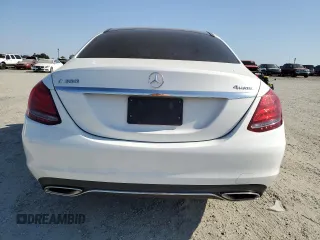 2015 Mercedes-Benz C 300 Luxury with VIN 55SWF4KB0FU014911, listed as a Copart auction lot 59891215 with 124,784 mi miles and Salvage title. Bid and sale history available at DreamBid. Image 6.