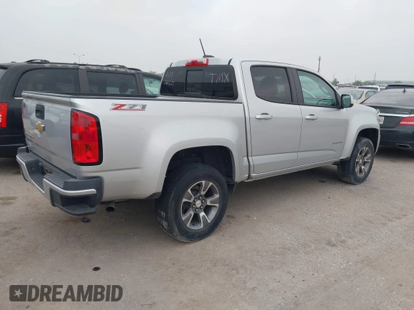 2018 Chevrolet Colorado 2WD Z71 with VIN 1GCGSDEN4J1131660, listed as a IAAI auction lot 41907485 with 49,722 mi miles. Bid and sale history available at carsss.com. Image 4.