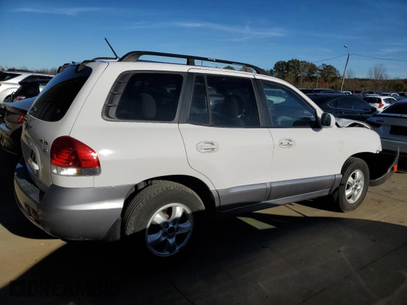 2006 Hyundai Santa Fe GLS with VIN KM8SC13D36U044396, listed as a Copart auction lot 78847884 with 76,080 mi miles and Salvage Title. Bid and sale history available at carsss.com. Image 3.