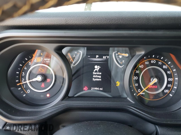 2024 Jeep Wrangler Sport S с VIN 1C4PJXDG9RW281804, выставлен на аукционе Copart как лот 59773665 с пробегом 21 994 миль миль и Списание • Salvage title. История ставок и продаж доступна на DreamBid. Изображение 9.