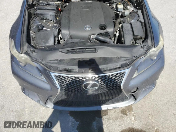 2014 Lexus IS 250 z VIN JTHBF1D2XE5022279, wystawiony jako Copart lot #61066945 z przebiegiem 204 335 mil mil oraz Szkoda całkowita • Salvage title. Historia ofert i sprzedaży dostępna na DreamBid. Obrazek 11.