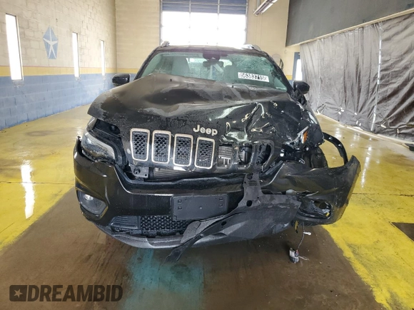 2021 Jeep Cherokee Latitude Lux with VIN 1C4PJMMX5MD193528, listed as a Copart auction lot 56383715 with Not provided miles and Clean title. Bid and sale history available at DreamBid. Image 5.