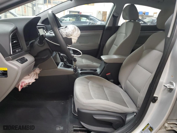 2017 Hyundai Elantra SE with VIN 5NPD84LF4HH155652, listed as a Copart auction lot 51428475 with 85,093 mi miles and Salvage Title. Bid and sale history available at carsss.com. Image 7.